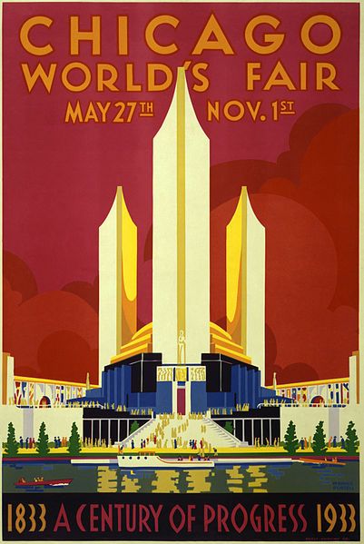 1933 Chicago World's Fair Poster